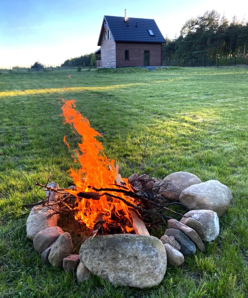 Ognisko na mazurach